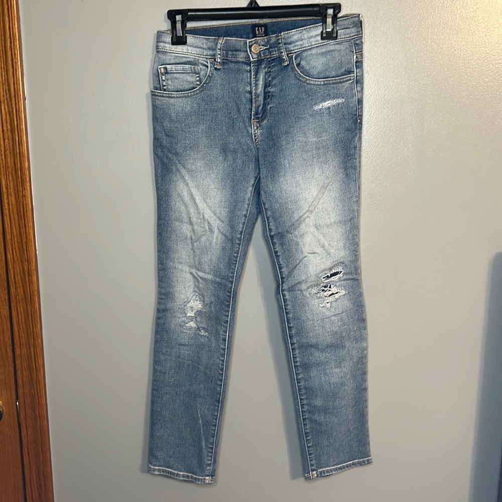 Gap ripped jeans